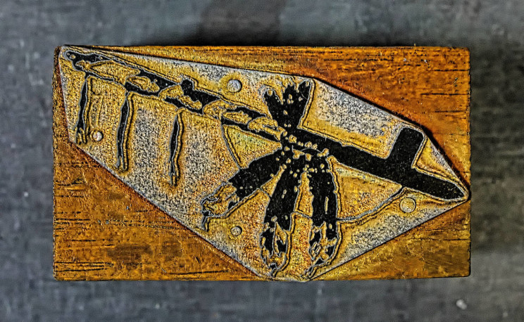 Zinc and magnesium cuts, antique zinc cuts, antique magnesium cuts