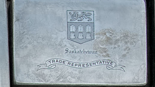 2015-05-14_0RA9744_v1 TRAY 4 008 Trade RepresentativeSask Gov1200 | Saskatchewan.
Trade Representative