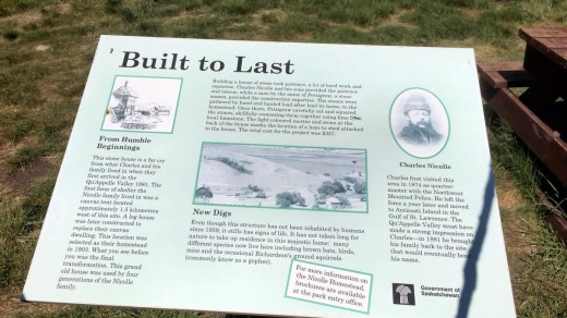 2015-05-18_1026 EDIT 1200px | The sign provides a brief history of the homestead.