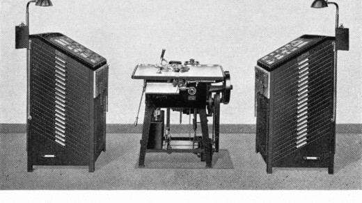 Ludlow- sherman-genesis-of-machine-typesetting-1950-1200grey-035-present-individual-matrix-ludlow 1200pxOPTI | from "The Genesis of Machine Typesetting" F.M. Sherman 1950. Thanks to Circuitous Route for posting these public domain literature http://www.circuitousroot.com
